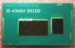 Intel Core I5 4300U 1.9GHz Dual Core BGA 1168 SR1ED CPU Processor - Picture 1 of 2