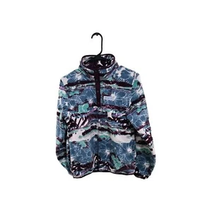 Obermeyer Vintage Fleece Childs Long Sleeve Snap Pull Over Jacket. Unisex Large - Picture 1 of 14