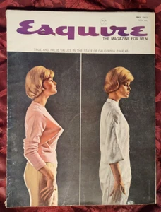 ESQUIRE May 1963 JOHN WAYNE URSULA ANDRESS CALIFORNIA Gay Talese Bernard Malamud - Foto 1 di 6