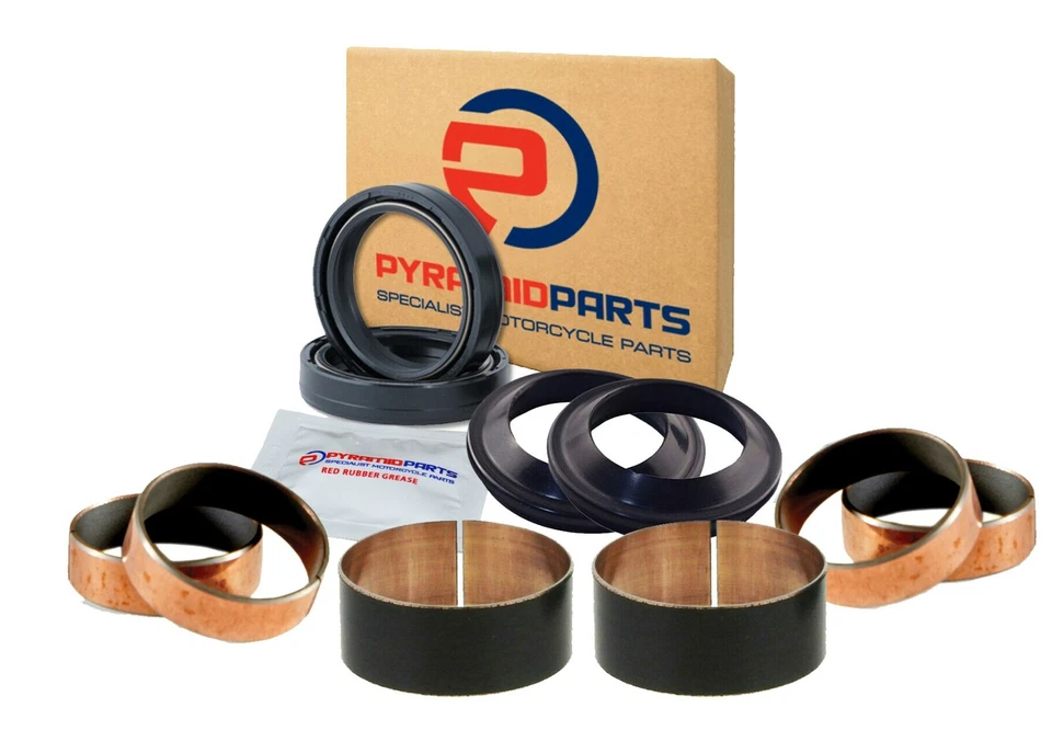 Yamaha FJR1300 A ABS 01-15 48mm Full Suspension Overhaul Kit Fork Seals Bushes - Image 1 of 1
