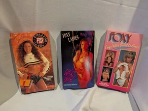 Foxy Video Set of 3 VHS Tapes (VHS, 1990s) - Picture 1 of 3