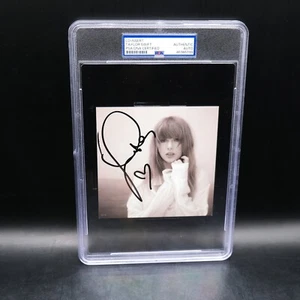 LONG HEART Taylor Swift Firmado TTPD CD Poetas Torturados Autógrafo PSA Encapsulado - Imagen 1 de 2