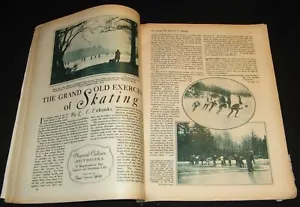 ICE SKATE 1930 PICTORIAL ON HEALTH BENEFITS OF GRAND OLD EXERCISE OF SKATING - Imagen 1 de 1