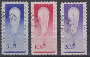 Stratosphärenflug von Georgij Prokofjew Mi. Nr. 453 - 455 Gestempelt - Picture 1 of 2