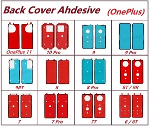 Ruban adhésif cache boîtier arrière OEM pour OnePlus 13 12 11 6 7 8 9 10 Pro 9R - Photo 1 sur 48