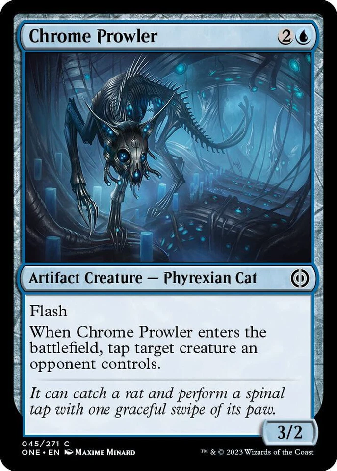 Chrome Prowler 45 MTG Phyrexia: All Will Be One Common NP - Image 1 of 1