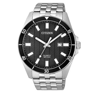 Orologio Citizen Quarzo Uomo Tono Argento Bracciale Acciaio Inox BI5050-54E - Foto 1 di 1