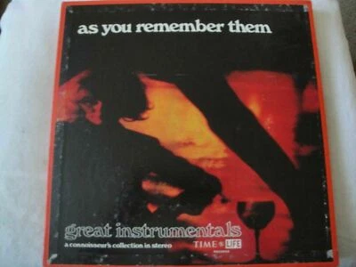 AS YOU REMEMBER THEM GREAT INSTRUMENTALS VOL. II VINYL BOX SET 1972 TIME LIFE EX - Image 1 of 4