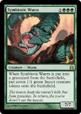 SYMBIOTIC WURM Commander MTG Magic the Gathering Cards DJMagic