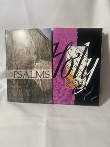 The Holy Bible New International Version And The Book Of Psalms Lot Set Of Two - Imagen 1 de 10