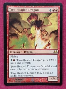 Magic The Gathering FROM THE VAULT DRAGONS FOIL TWO-HEADED DRAGON red card MTG - Picture 1 of 2