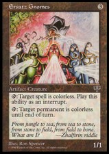 Magic the Gathering MTG Ersatz Gnomes (301) Mirage   LP