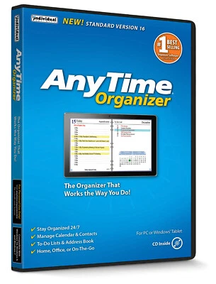 Individual Software AnyTime Organizer Standard 16 PC NEW! - Image 1 of 4