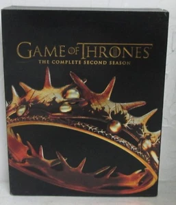 Game of Thrones The Complete Second Season Gift Box 2nd Blu-ray Disc 5-Disc 2013 - Picture 1 of 2