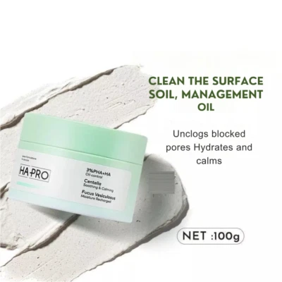 HA PRO - Cica & Lactic Acid Clay Mask - Acne Clay Mask - Image 1 of 4