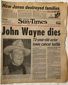 Chicago Sun-Times, Final, Tuesday, June 12, 1979, pages 1-10, 83-92 - Picture 1 of 2