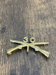 WW1 US Army Officer Collar Pin Insignia, 30th Infantry Regiment Company I - Picture 1 of 2