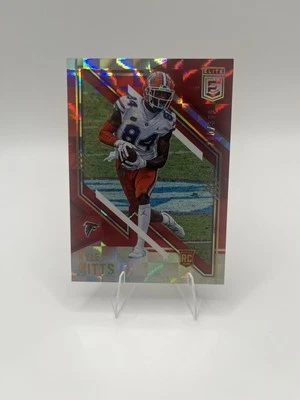 2021 Panini Donruss Elite #117 KYLE PITTS Checkerboard RC /399 - Falcons Rookie - Image 1 of 2