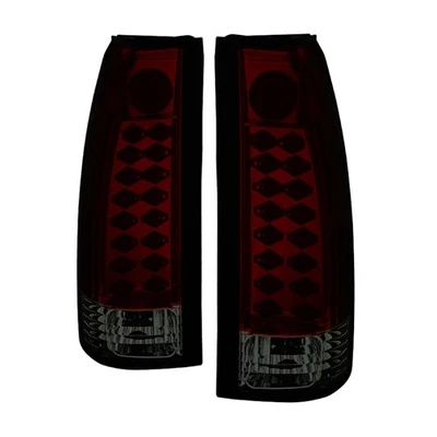 Spyder 5001382 LED Tail Lamp For 1988-1998 Chevrolet C1500 LH RH Smoked Red Lens - Image 1 of 4