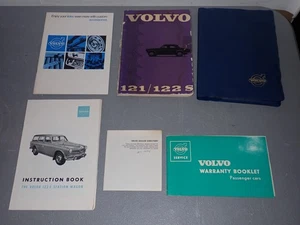 Volvo 1965 manual del propietario Volvo 121/122 S con folleto y folleto de garantía - Imagen 1 de 13