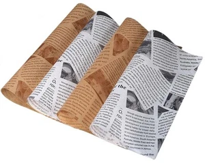 100Pcs Basket Liners Food Picnic Deli Wax Paper Sheets for Food, 10 x 10 Inch... - Picture 1 of 7
