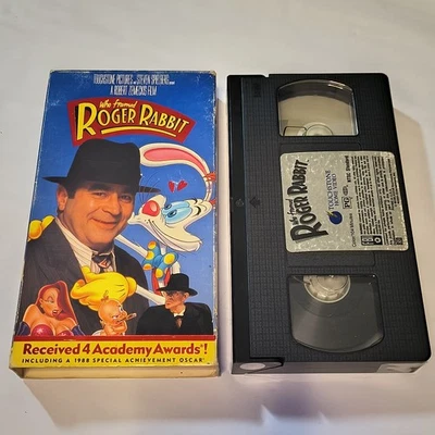 Who Framed Roger Rabbit (VHS, 1988) - Image 1 of 4