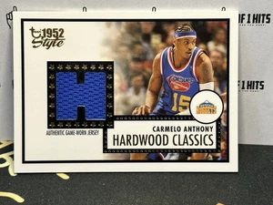 2005-06 Topps 1952 Style Hardwood Classics Jerseys Carmelo Anthony #HCR-CA - Picture 1 of 2