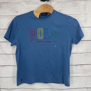 Polo Ralph Lauren Big Fit Logo Jersey T-Shirt Shirt Colorful Mens Size Large NEW - Picture 1 of 8
