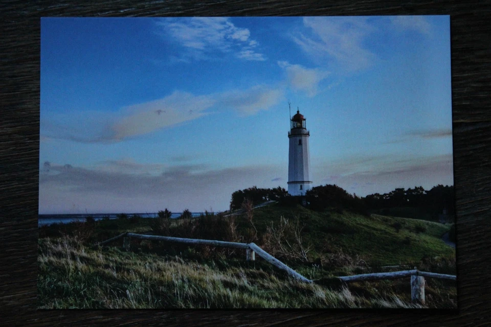 Postcard Germany Insel Hiddensee Island Leuchtturm Dornbusch lighthouse Ostsee - Bild 1 von 1