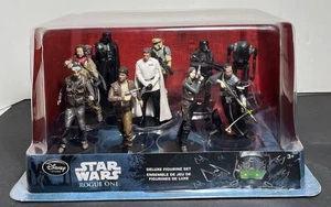 Disney Store Star Wars ROGUE ONE Figura Deluxe JUEGO COMPLETO DE 10 Nuevo en Caja - Imagen 1 de 9