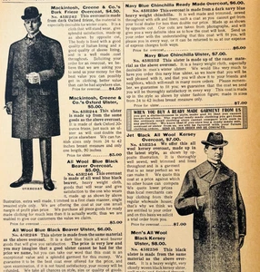 1901 Men's Dress Suits Outfits Reproduction Advertisement Sears Fashion DWV12D - Picture 1 of 2