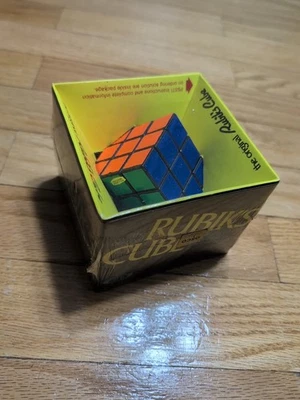 One Vintage 1980 Ideal Rubik's Cube 2164-2 Sealed Original Package New - Image 1 of 4