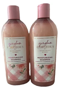 2 X BATH AND BODY WORKS Gingham Gorgeous Moisturizing SHAMPOO - Picture 1 of 1