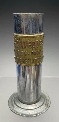 Vintage Schweppes Advertising Straw Holder - Image 1 of 3