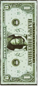 Funny Money Holder Birthday Card - Picture 1 of 4