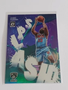 2020-21 Panini Donruss Optic James Harden Splash! Purple Prizm #1 Nets - Picture 1 of 2