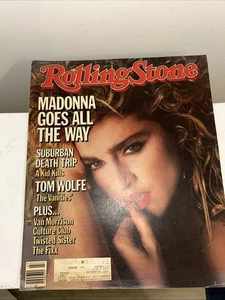 VTG ROLLING STONE MAGAZINE # 435 (Nov., 1984) – Madonna's First Cover! - Picture 1 of 3