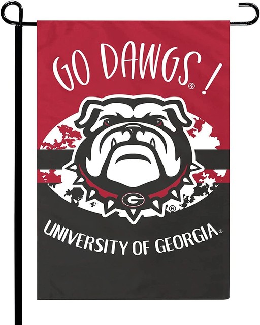  FANMATS 22881 Georgia Bulldogs Hockey Puck Shaped Rug