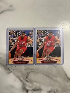 Paul George World of Sports Rookie x2 - Picture 1 of 2