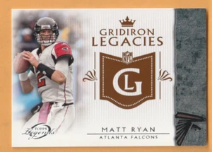 Matt Ryan Atlanta Falcons 2011 Topps Legends Gridiron Legacies Boston College - Picture 1 of 2