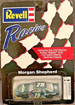 Réplica de coche fundido a presión Revel Morgan Shepherd #75 chasis detallado Remington 1996 Foto 1 de 4