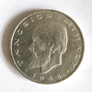 1948 Hungary Silver Coin 20 Forint UNC High guard - Picture 1 of 2