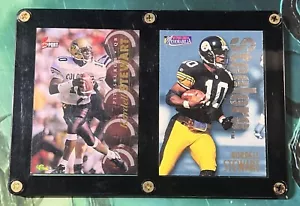 Pittsburgh Steelers Plaque Kordell Stewart Rookie Card / 2nd Year Frame - Picture 1 of 2