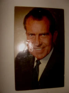 Postal con foto inaugural del presidente Richard M. Nixon - usada - Imagen 1 de 2
