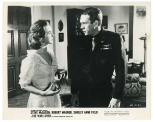 STEVE McQUEEN, SHIRLEY ANNE FIELD original movie photo 1962 THE WAR LOVER - Picture 1 of 1