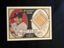 2005 Topps Cracker Jack #TO-IR1 Ivan Rodriguez Game used Bat Relic HOF