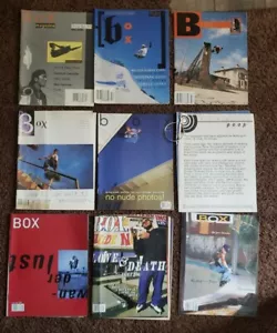 Lot Of 9 Box Magazine 4 6 7 8 9 10 11 12 Vol5 # 2 Aggressive Inline Skating HTF! - Imagen 1 de 21