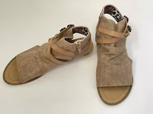 Blowfish Malibu Damengröße 8,5 helltaupe Rancher Schnittlauch Blumoon Sandale - Bild 1 von 12