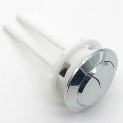 1Set WC Toilet Cistern Replacement Toilet Push Button Dual Flush DIY Repair Tool - Image 1 of 4
