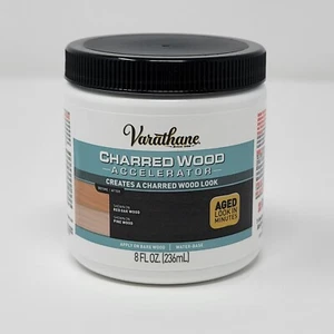 Acelerador de madera carbonizada Varathane 349564 mancha de madera a base de agua 8 oz - Imagen 1 de 4